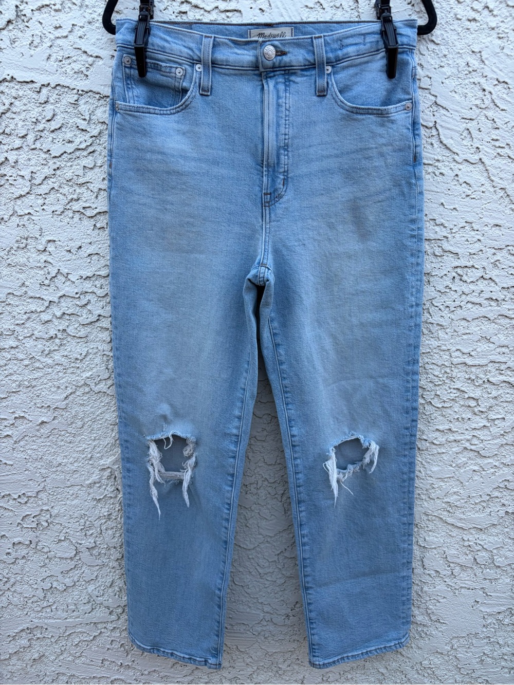 Madewell The Perfect Vintage Straight Jean - Light Blue Wash